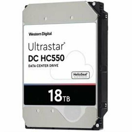 WESTERN DIGITAL 3.5 in. 18 TB Ultrastar DC HC550 Internal SAS 12 Gbs SAS Hard Drive 0F38353SP